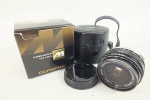 □ OLYMPUS オリンパス レンズ AUTO-W 1:2.8 35mm 中古 現状品 240406H2443