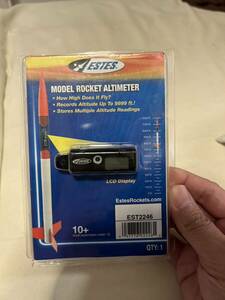 ESTES モデルロケット高度計　新品　未開封