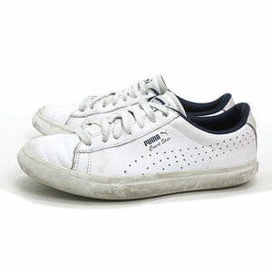 WW■【24cm】プーマ/PUMA Court Star VU コートスターVU レザースニーカー■白/56【中古】■