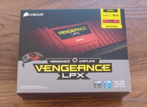 CORSAIR VENGEANCE LPX CMK16GX4M2B3600C18R DDR4-3600 (3600CL14,4400CL19,ok) PC4-28800 8GBx2枚 合計16GB SAMSUNG B-die (2)