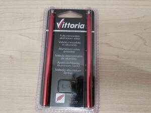 Vittoria CORSA ヴィットリア コルサCX2専用　赤ロングバルブ 110mm　未使用/2本入り　ゆうパケット/ネコポス送料無料