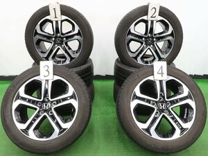 4本 ホンダ ヴェゼル RU系 純正 17インチ 7J +55 114.3 ラジアル ダンロップ SP SPORT MAXX 050 215/55R17 オデッセイ RC系 ～2020.10 RB系