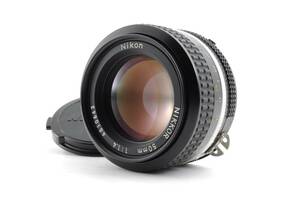 ニコン Nikon NIKKOR 50mm f1.4 Ai MF 一眼カメラレンズ 管K6856