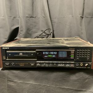SONY ソニー CDP-338ESD CDプレーヤー オーディオ機器 通電確認済み　
