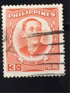 フィリピン切手★ アポリナリオ・マビニ（1861-1903）1959年