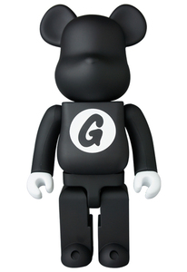 ベアブリック BE@RBRICK GOODENOUGH 黒400％★ グッドイナフ 藤原ヒロシ fragment フラグメント hiroshi fujiwara メディコム medicom toy 