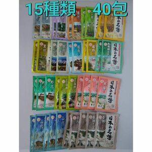 バスクリン日本の名湯温泉入浴剤　疲労回復旅する気分で選べる 15 種類40包