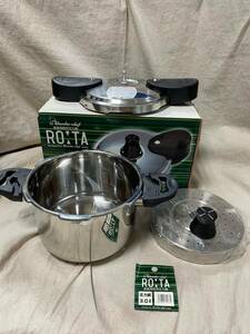 ROTA　ロタ　家庭用両手圧力鍋　3L/未使用品/経年自宅保管