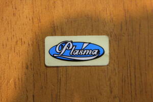 送料250円～　【限定1枚】　Plasma　クリアベースステッカー　30X14mｍ