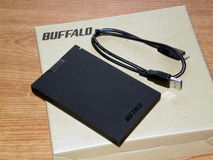 ★USB接続 外付け高速SSD 1TB★【 BUFFALO SSD-PG1.0U3 】新同品 ★No.328