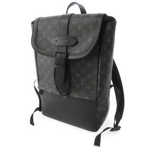 ルイヴィトン リュック モノグラム・エクリプス ソミュール M45913 LOUIS VUITTON メンズ 黒 【安心保証】