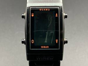 1円〜 動作品 SEIKO BEAMS WIRED／セイコー ビームス ワイアード デジタル W510-4A50 クォーツ メンズ腕時計