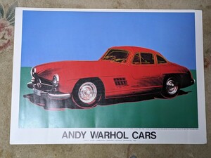B2サイズ ポスター/ANDY WARHOL CARS メルセデス・ベンツ 300SL クーペ/アンディ・ウォーホル