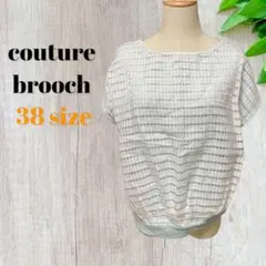 【Couture brooch】クチュールブローチ（38）半袖シャツ　レディース