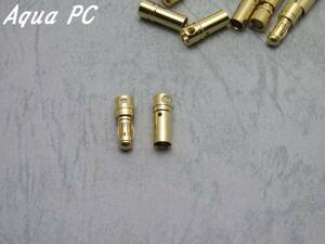 AquaPC★送料無料 PolyMax 3.5mm Gold Connectors (1pcsset)★