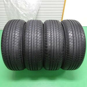 ☆送料2800円～ 新車外し ヨコハマ BluEarth 225/60R17 アルファード / ヴェルファイア 純正タイヤ 4本セット