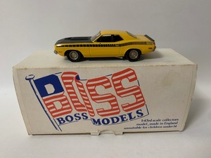 ☆BOSS MODELS（ホワイトメタル製）【1970 Plymouth AAR ‘Cuda（組立て済み）】MOPAR/モパー/Barracuda/バラクーダ/プリムス 1/43☆