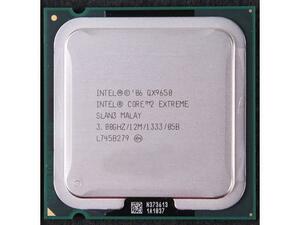 デスクトップ CPU インテル Core2 Quad QX9650 3.00GHz 12M 1333 【中古良品】送料無料