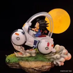 ドラゴンボール 孫悟空 バイク ガレージキット 塗装済み完成品 フィギュア