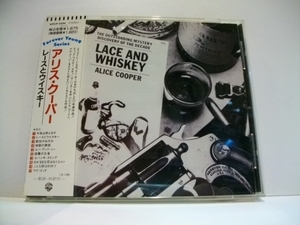 旧規格 帯付 ALICE COOPER アリス・クーパー LACE AND WHISKEY