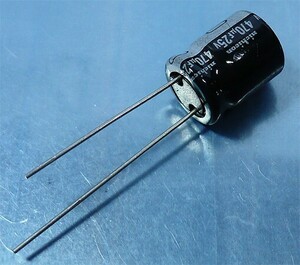 ニチコン コンデンサ(RS) 25V 470μF 85℃ [5個組]