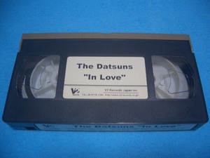 ★THE DATSUNS★ザ・ダットサンズ【In Love】VHSビデオ / プロモビデオ / 非売品