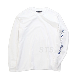 Nine One Seven - Nine One Seven Long Sleeve T-Shirt 白L ナイン ワン セブン - ナイン ワン セブン ロング スリーブ ティーシャツ 16FW