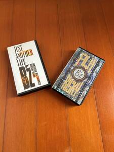 VHS 2本セット B’z Ｂ’ｚ『RISKY』『Just Another Life』 ビーズ 稲葉浩志 松本孝弘 当時物 レア？ 希少？