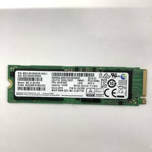 S60518150 SAMSUNG NVMe 128GB SSD 1点 【中古動作品】