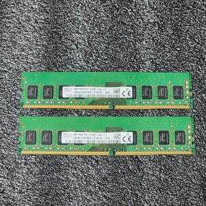 SK HYNIX DDR4-2133MHz 8GB (4GB×2枚キット) HMA451U6AFR8N-TF 動作確認済み デスクトップ用 PCメモリ 
