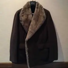 ジョルジオアルマーニ 毛皮のコート サイズ５２