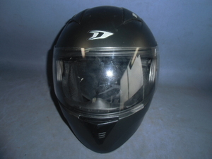 【ジャンク品】 TNK DF-4V ツイン ダブル シールド ヘルメット オートバイ フルフェイス オンロード XLサイズ