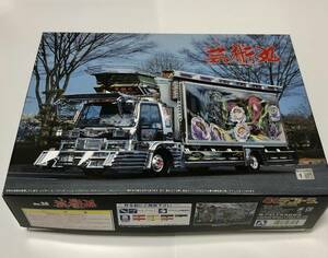 未組立品 アオシマ 1/32 4t デコトラ 芸術丸