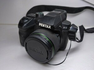 【中古動作確認済み】PENTAX X-5 クラシックブラック ペンタックス デジカメ デジタルカメラ コンデジ