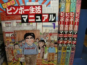 送料無料　大東京ビンボー生活マニュアル　全5巻　前川つかさ