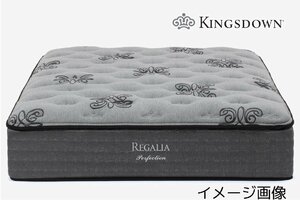 【美品】KINGSDOWN/キングスダウン REGALIA/レガリア プラチナ マットレス パーフェクション ワイドダブルロング /C2838