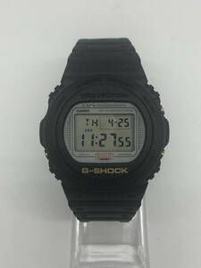 【E/C2177】CASIO G-SHOCK ジーショック DW-5700BE 黒 20周年記念 稼動品 腕時計