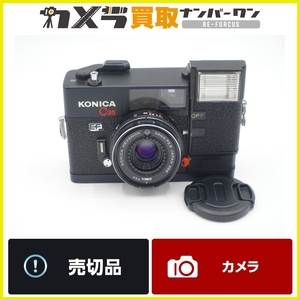 【即決品 レンズ内クリアー】コニカ KONICA C35 EF 38mm F2.8 KONICA HEXANON シャッター切れます フィルムカメラ