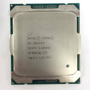 S5112860 INTEL XEON E5-2643V4 3.40GHz CPU 1点【中古動作品、複数出品3】