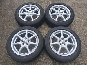 【バリ溝】 トヨタ エスティマ 純正 17×7J +50　5H114.3 ハブ径60mm　グッドイヤー EAGLE RVS 　215/55R17 ヤリスクロス C-HR等に！