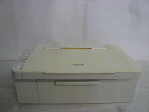 浜/EPSON/インクジェットプリンター/PX-402A/C411Bモデル/10年製/ホワイト/インク色数4色/通電未確認/電源コード欠品・使用感有★4.4-187★