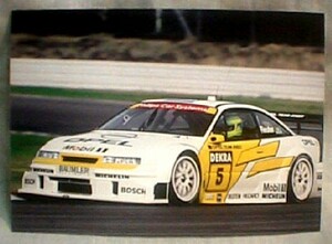 【z0168】1994年 DTMオペルチーム・ヨースト／マニュエル・ロイターのサインカード(サインはありません)
