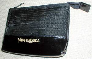 YUMI KATSURA 桂 由美 メッシュ 化粧ポーチ size:15cm×11cm 送料250円