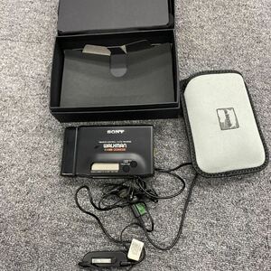 05221 中古品 動作未確認品 SONY ソニー WALKMAN ラジオ ポータブルカセットプレーヤー WM-F702 現状ジャンク品　箱あり