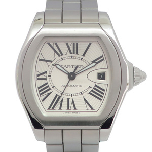 【栄】カルティエ CARTIER 腕時計 ロードスターLM SV支 W6206017 SS 自動巻き 41mm アナログ 男性 メンズ 本体のみ