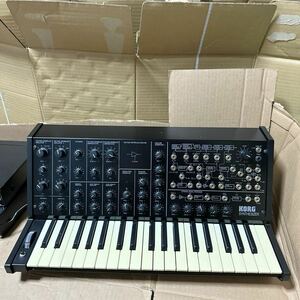 あ-7103) KORG MS-20 mini シンセサイザー 通電のみ確認　ジャック　本体のみ