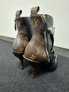 正規品　ルイ・ヴィトン　ジャネットライン　アンクルブーツ　LOUIS VUITTON ルイヴィトン 37