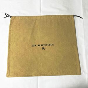 BURBERRY バック等保存袋　ベージュ　巾着袋タイプ