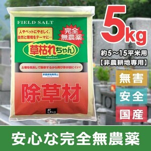 除草剤 安全 無農薬 粉状 強力 業務用 家庭用 庭 雑草対策 砂利 玄関 墓石 安心 ペット 犬 猫 子供 子ども 無害 おすすめ 散布 効果 5kg