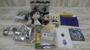 076B 刀剣乱舞 フィギュア グッズ まとめ ねんどろいどどーる 髭切 膝丸 缶バッジ キーホルダー アクリルスタンドなど【ジャンク】